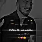 سلامتی کسی که تو دلته ولی کنارت نیست 🥲😐