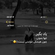 هیشکی موندنی نیست..همه یه روز از پیشمون میرن