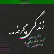 زندگی میچرخه مثل یک تاس امروز حکم میدی فردا التماس