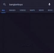 فرق Bangtan boys با پسران ضد گلوله :\\\