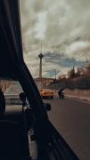 استوری دورگردی تهران با ماشین .