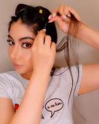 استوری ترفند مدل مو دخترانه جلوی سر