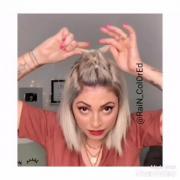 آموزش بافت جلو موی دخترانه بلوند