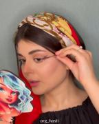 ترفند کشیدن خط چشم راحت و آسون 