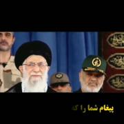 شعرخوانی سرباز ولایت در محضر مقام معظم رهبری