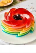 آموزش درست کردن ژله ی رنگارنگ🍮