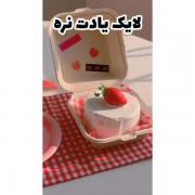 آموزش کیک توت فلنگی کوچلووووو🤤🍓😋🤍