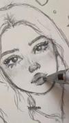 Drawing girl lrts draw it together 