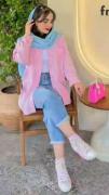 لباس هاتو اینطوری ست کن...👚👖