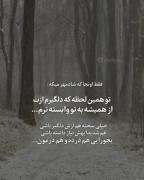 تو همین لحظه که دلگیرم ازت از همیشه بهت وابسته ترم..:))