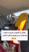 وقتی با خانواده داریم میریم مسافرت وضیعت منو خواهرم:😂