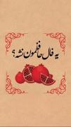 یه‌ فال حضرت حافظمون نشه؟☺️ ‌