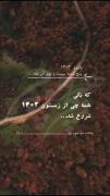 امیدوارم این سه ماه باقی مونده برات...