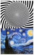 به تصویر بالایی نگاه کنین چند ثانیه بعد به نقاشی | جالب