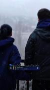 لحظات عاشقانه در برف: تو آبی بپوش من دریا رو فراموش میکنم