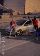 رو قرمزه و رانندش کراش زدم....