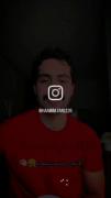 استوری لایو خواننده حامیم .