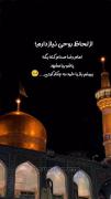 یاامام رضا خیلی بهت احتیاج دارم دلتنگتم