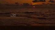 آهنگ غمگین زیبا در ساحل هنگام غروب آفتاب | موسیقی احساسی