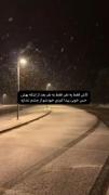 برف شبانه: آرامشی در دل دلتنگی