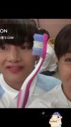 Jhope and V. . -_-