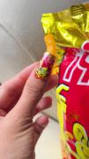واای چه قشنگ ناخوناشو درست کرد ❤️🧡❤️🧡